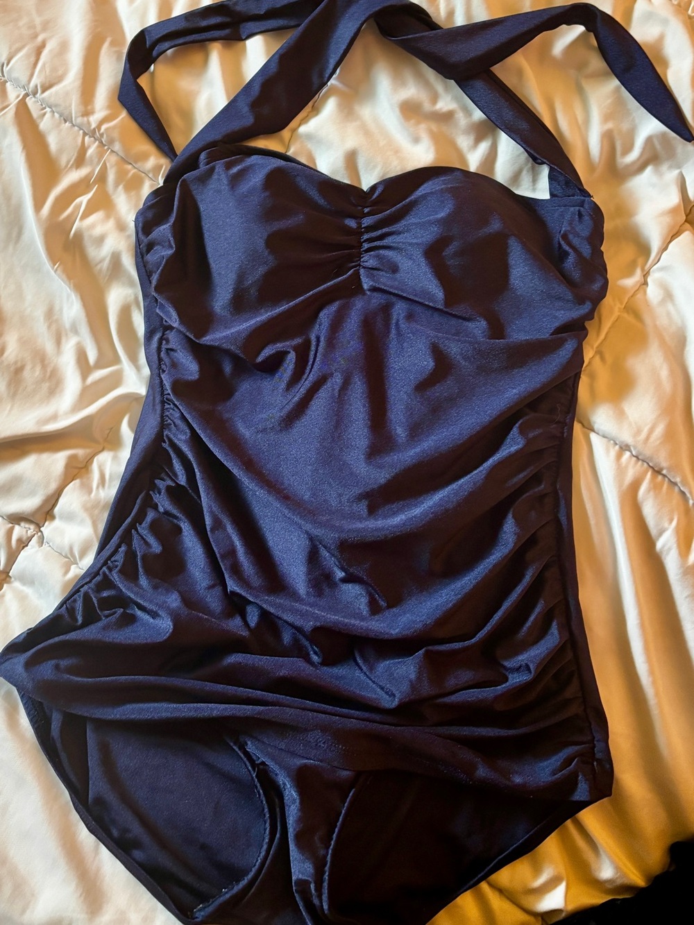 Navy PinUp Style retro bathing suit